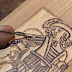 Playing card engraving