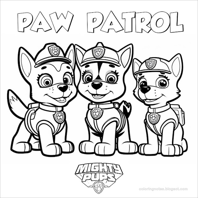 paw patrol, coloring pages, chase, coloring pages chase, paw patrol coloring pages chase, mighty pups, chase and marshall, chase and skye, ryder and chase