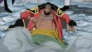 ワンピースアニメ 頂上戦争編 485話 黒ひげ Marshall D. Teach | ONE PIECE Episode 485