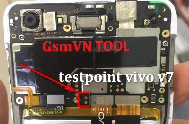 Testpoint Vivo V7