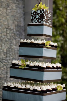 boxes wedding cake