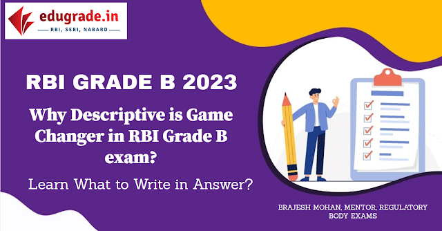 Why Descriptive is Game Changer in RBI Grade B?