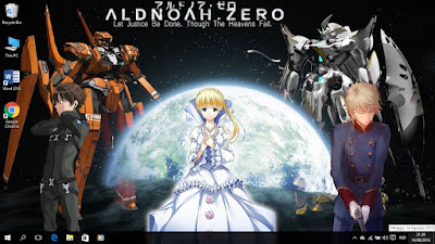 Aldnoah Zero Theme For Windows 7/8/8.1 and 10