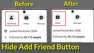 How To Hide Add Friend Button on Facebook