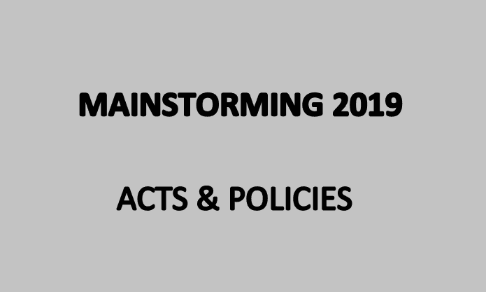 Act and Policies - Download pdf