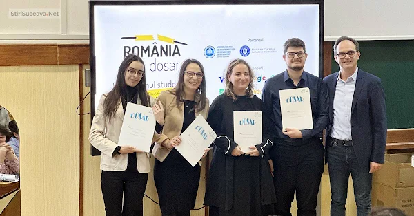 Studenți suceveni, rezultate deosebite la concursul studențesc „România fără dosar”
