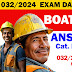 Kerala PSC | Boat Lascar Exam Answer Key 2024 [032/2024]