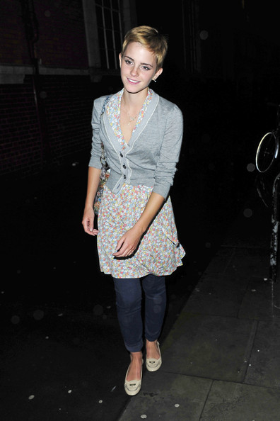 Emma Watson Short Pixie Haircut