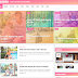 Lashira Blogger Template