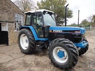 ford 7840 sle tractor L114XBX