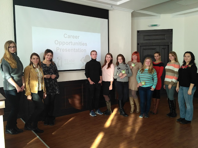 Cостоялась Career Presentation от компании TEAM International