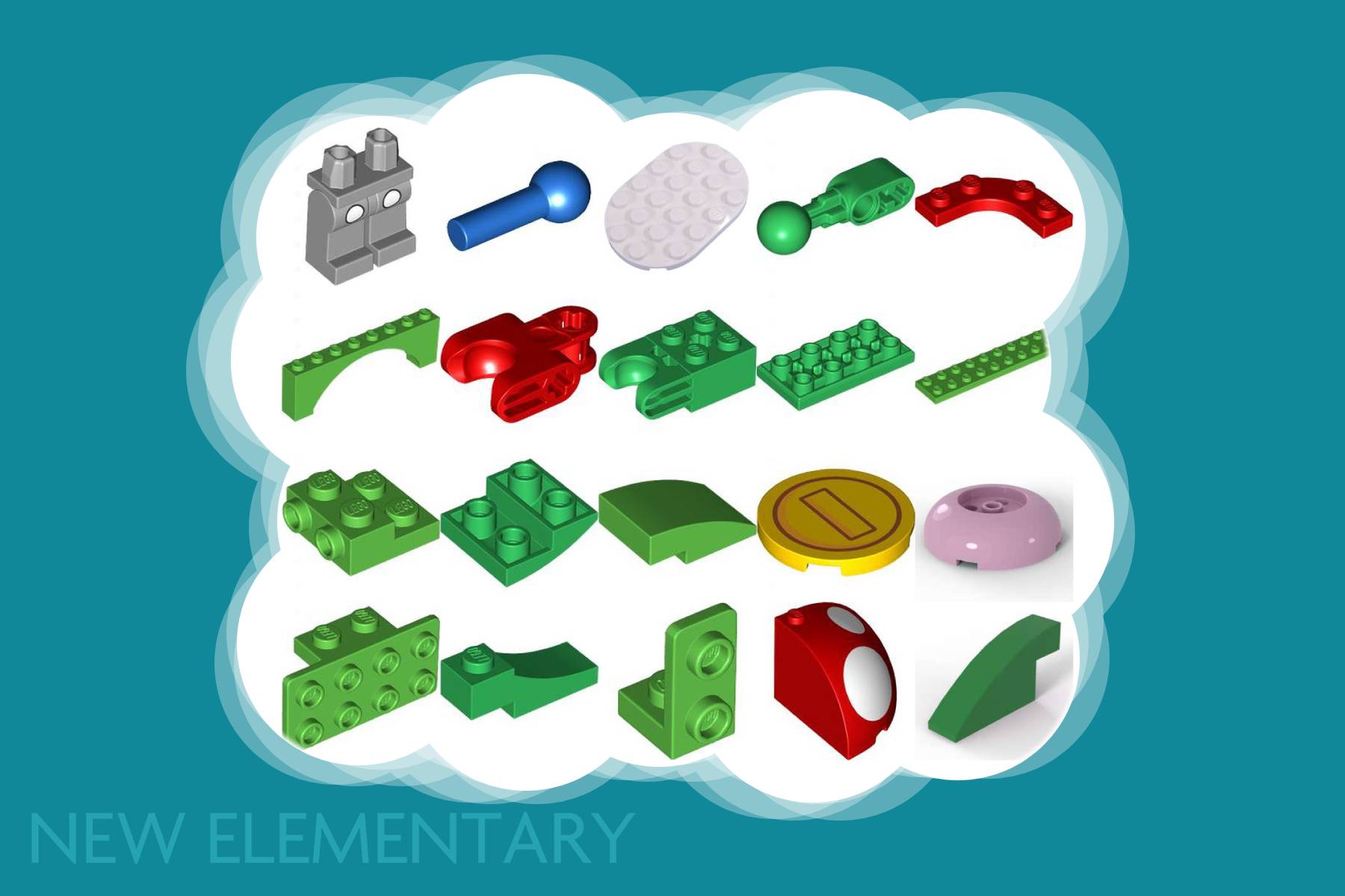 What are the new LEGO® parts for November 2023 and which sets contain the  most?