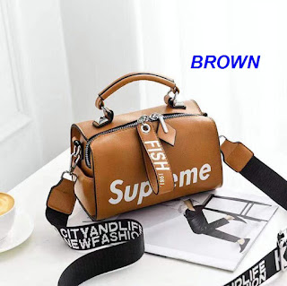 TAS WANITA IMPORT BATAM TERBARU HAND BAG CEWEK KULIT FASHION MURAH DV4383FS# SEMI PREMIUM