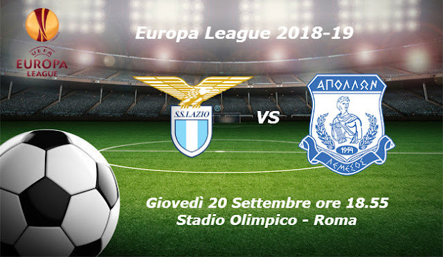 Free Live Streaming, Full Match And Highlights Football Videos:  Lazio vs Apollon