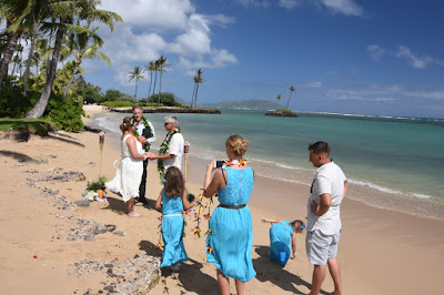 Kahala Beach Wedding