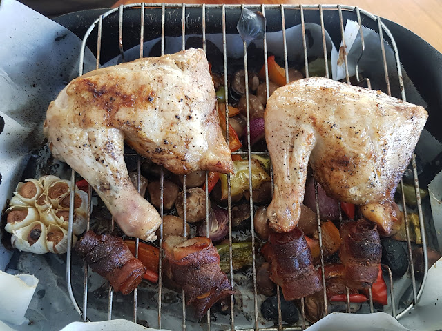 Baked Chicken Quarters