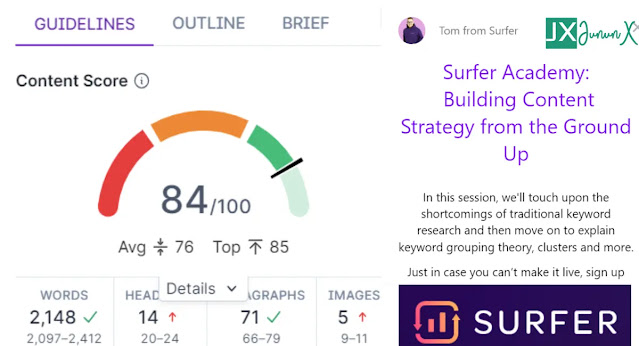 Surfer SEO skyrocket organic traffic