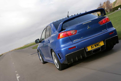 2009 Mitsubishi Lancer EVO X FQ-400 - Rear Angle