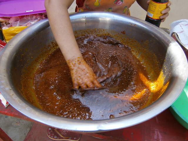 Receta peruana del aji amarillo molido