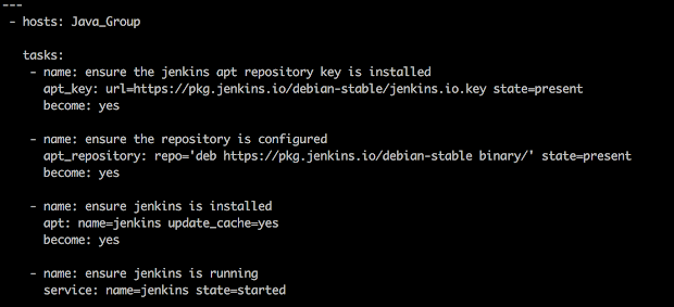install Jenkins using Ansible Playbook on Ubuntu - Install Jenkins using Ansible Playbooks