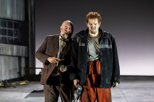 Janáček:Jenůfa - Darren Jeffery, Richard Trey Smagur - English National Opera, 2024 (Photo: © Ellie Kurttz)