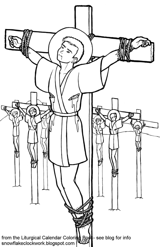 Rosary Coloring Page