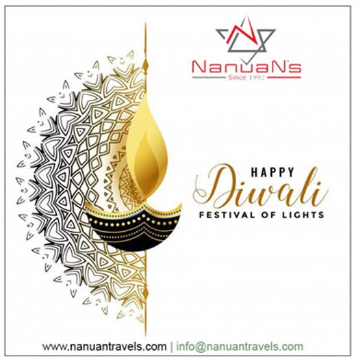Nanuan Travels wishing you Happy Diwali 2022 .....