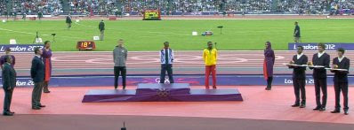 Olympics 2012: The medal ceremony