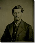 Portrait of Wyatt Earp 1869-71