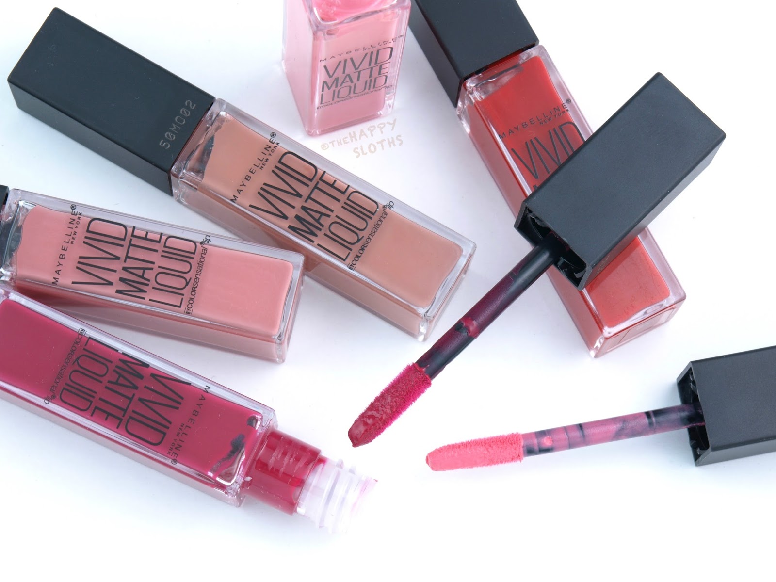 Maybelline Vivid Matte Liquid Lip Color: Review and Swatches