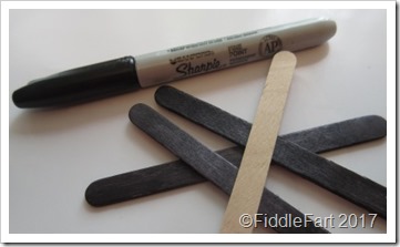 Popsickle Stick Spider
