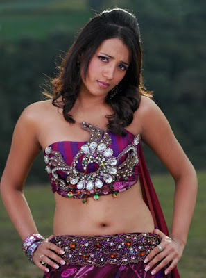 Trisha Navel Show