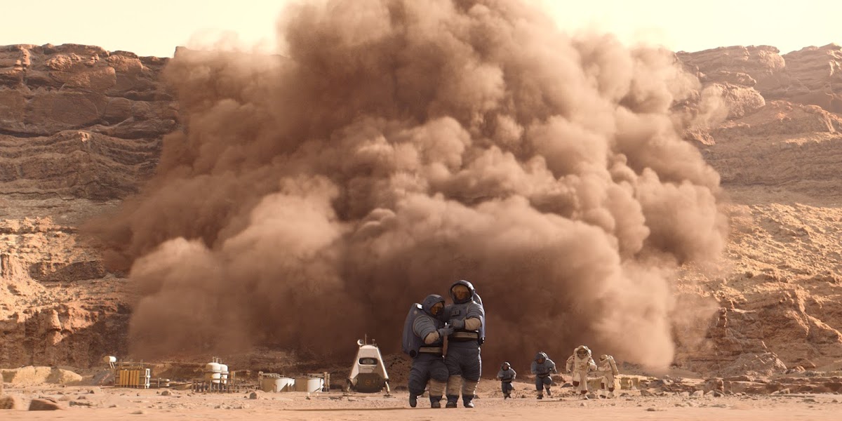 Landslide on Mars in season 3 of 'For All Mankind' TV series