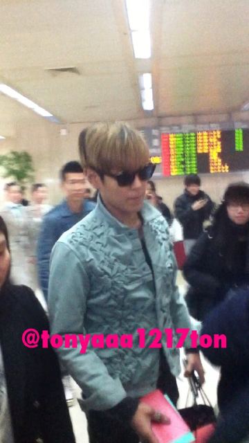 Big Bang TOP at Gimpo Airport