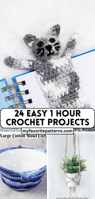 Crochet Cat Bookmark