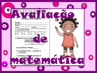 Avaliação de matematica 1 ano