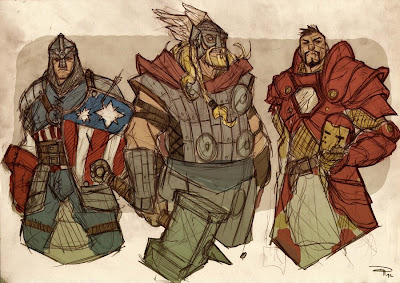 Alternative Avengers Medieval Avengers Alternativos Medievais