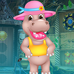 Games4King - G4K Jemmy Hippo Escape Game