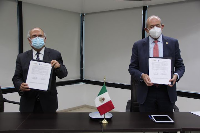 Firman convenio de colaboración AEM y Tecnológico Nacional de México