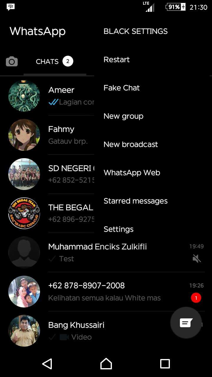 WhatsApp Black v1.0 Download Apk Latest Version