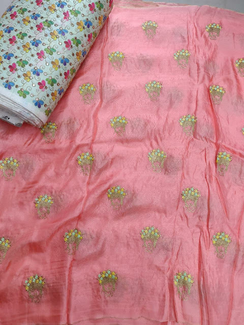 Jute Georgette Sarees