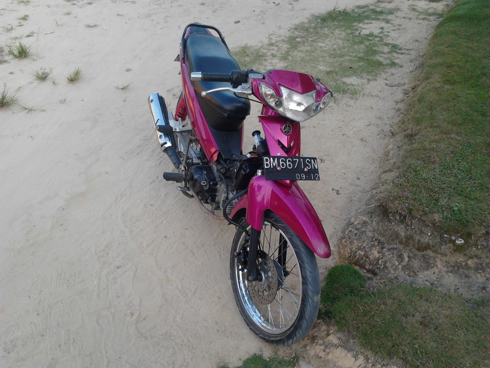 Korek Mesin Balap Yamaha Crypton