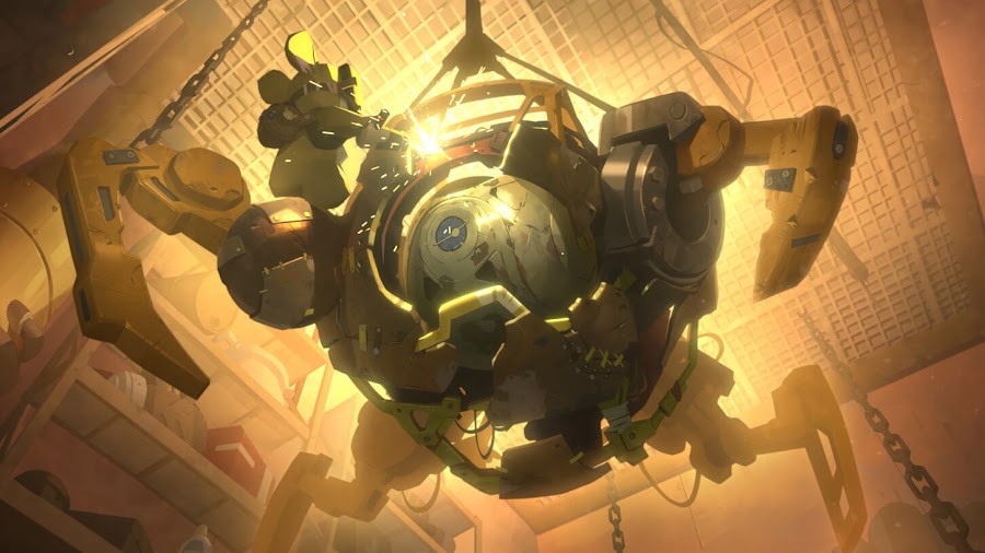 overwatchs hero wrecking ball junkertown