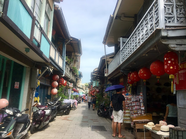 Shennong street, tainan city, taiwan