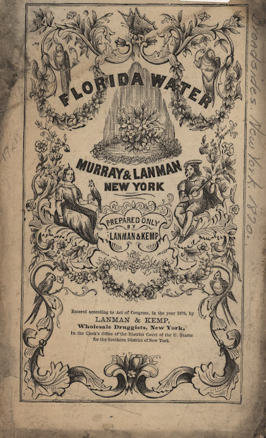 1870s florida water label