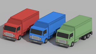 Low Poly Cars Cartoon Vehicles