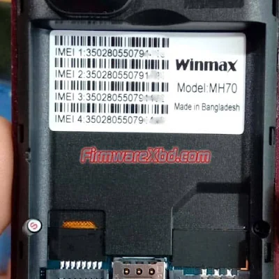 Winmax MH70 Flash File MT6261 4Sim