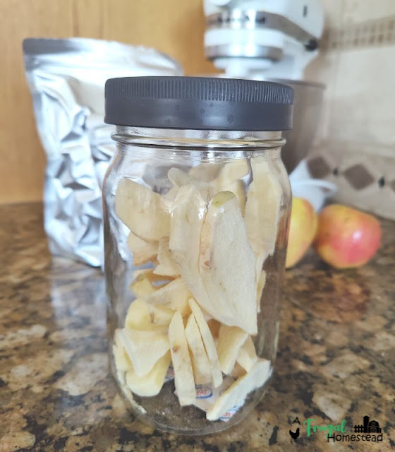 freeze drying apples