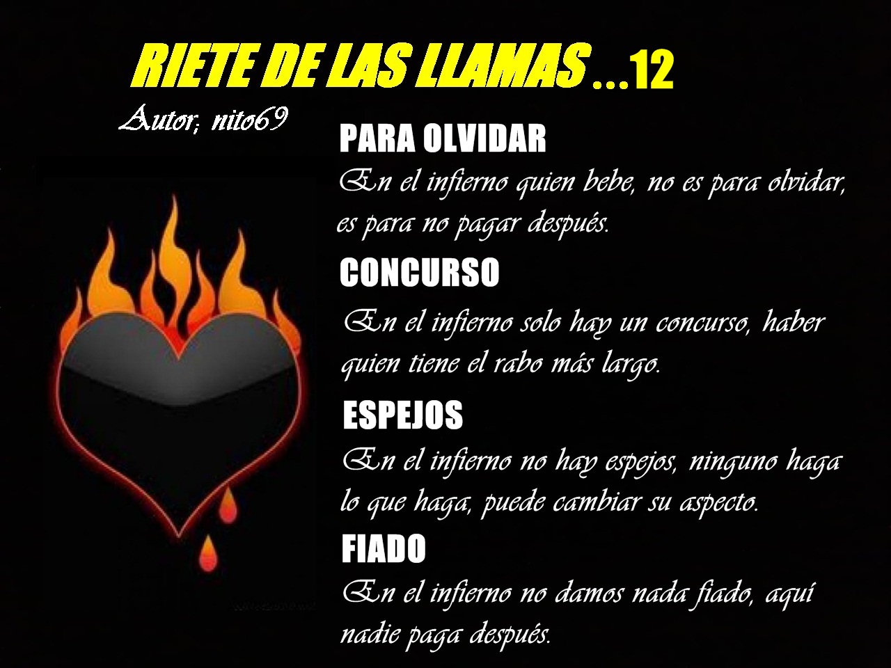 RIETE DE LAS LLAMAS...12