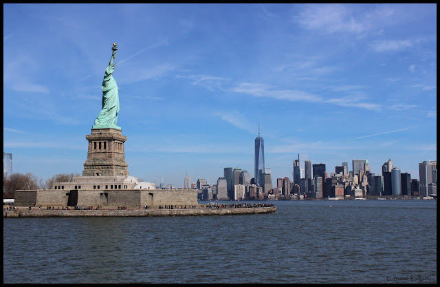 New York and Statue of Liberty